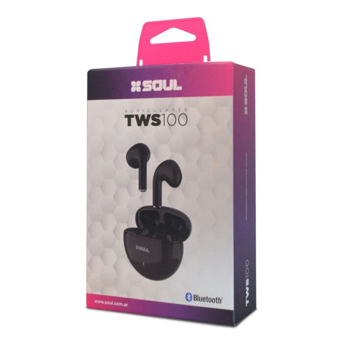 AURICULAR SPORT TWS 100 NEGRO - Imagen 1