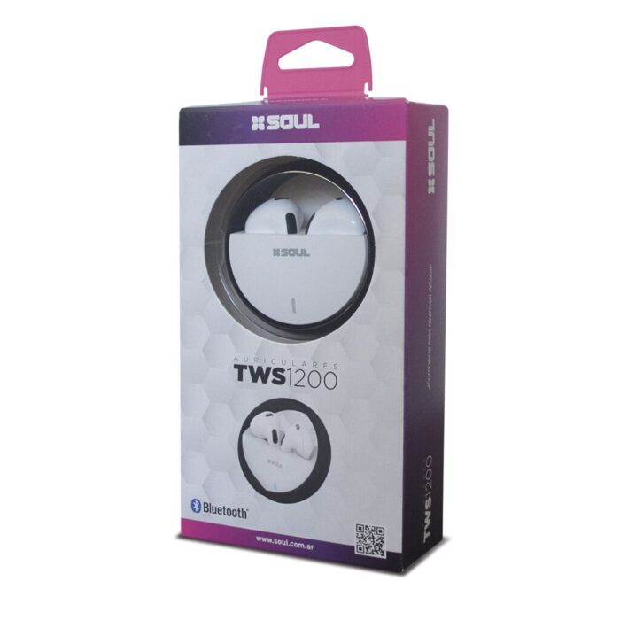 AURICULAR BT TWS 1200 BLANCO - Imagen 1