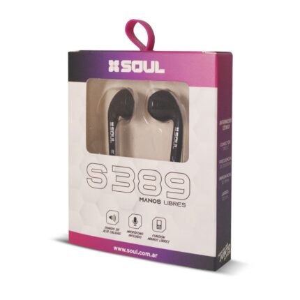 AURICULAR S389 MANOS LIBRES BLANCO