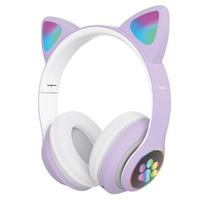 AURICULAR PARTY CAT LILA - Imagen 1