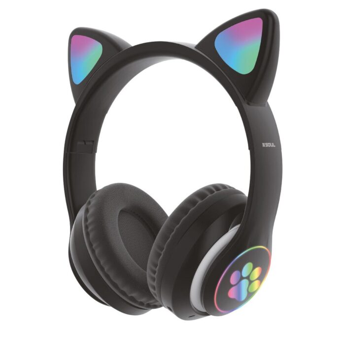 AURICULAR PARTY CAT NEGRO - Imagen 1