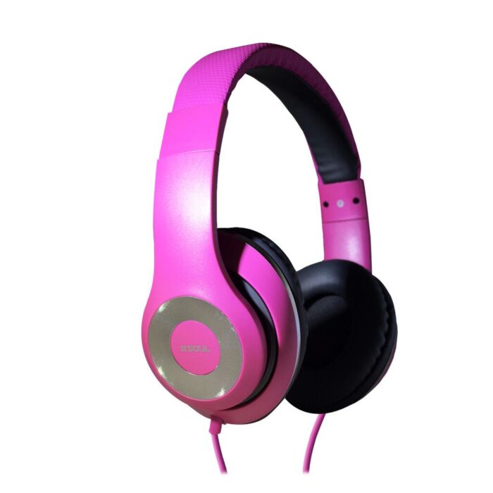 AURICULAR CON CABLE DJ L200 FUCSIA - Imagen 2