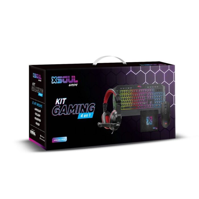 KIT GAMING 4 EN 1 - Imagen 1