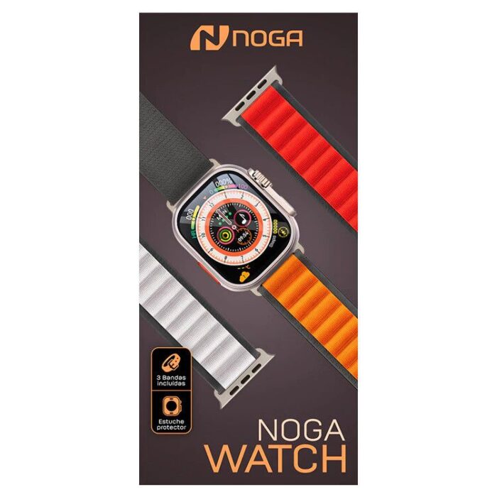 NOGA WATCH CON 3 BANDAS INCLUIDAS NG-SW17S - Imagen 1
