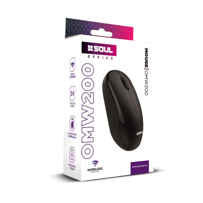 MOUSE INALAMBRICO SOUL OFFICE OMW200 - Imagen 1