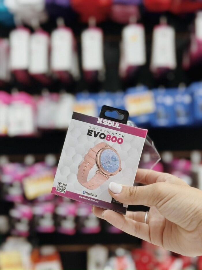SMARTWATCH EVO 800 ROSA - Imagen 1