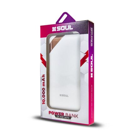POWER BANK SOUL C/VISOR DIGITAL MICRO USB 10000 MAH