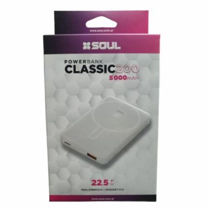 POWER BANK INALAM/MAGN SOUL CLASSIC200 22.5W  5000 MAH