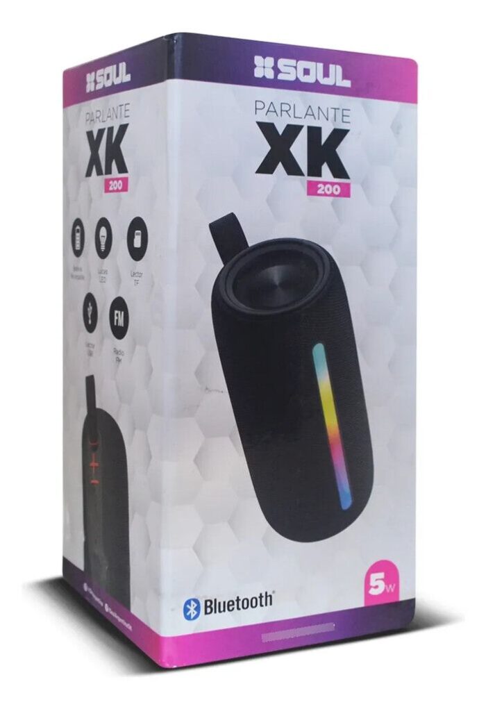 PARLANTE BT XK200 NEGRO - Imagen 1
