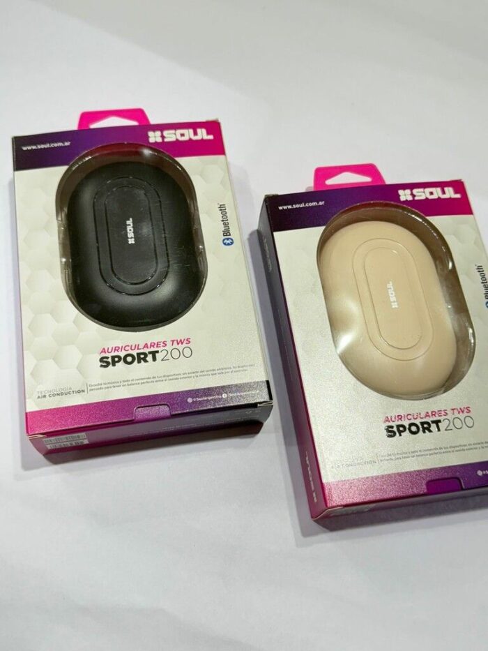 AURICULAR SOUL TWS SPORT 200 BEIGE - Imagen 1