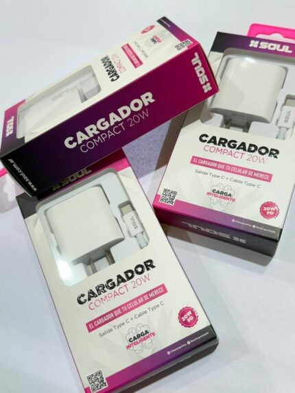 CARGADOR COMPACT 20W C/CAJA