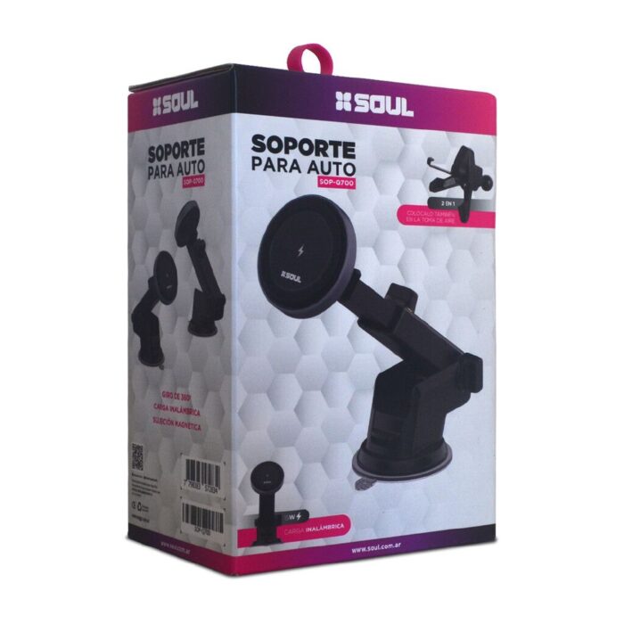 SOPORTE PARA AUTO SOP-Q700 CARGA INALAMRICA - Imagen 1