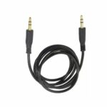 CABLE AUXILIAR MIXOR PARA VOS 1MT 3.5MM NEGRO