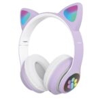 AURICULAR INALAMBRICO BLUETOOTH VINCHA PARTY CAT NEGRO - Imagen 3