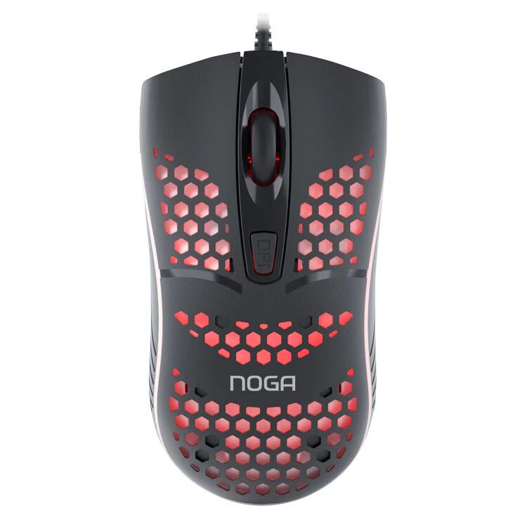MOUSE GAMER USB NOGA ST-855 LUZ RGB (NEGRO) MOUSE GAMER USB NOGA ST-855 LUZ RGB (NEGRO) - Imagen 1