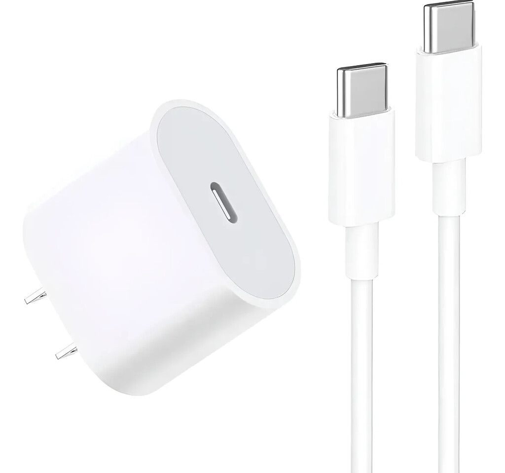 CARGADOR 220V USB C CON CABLE TIPO C A C 35W (16 PRO MAX) CARGADOR 220V USB C CON CABLE TIPO C A C 35W (16 PRO MAX) - Imagen 1
