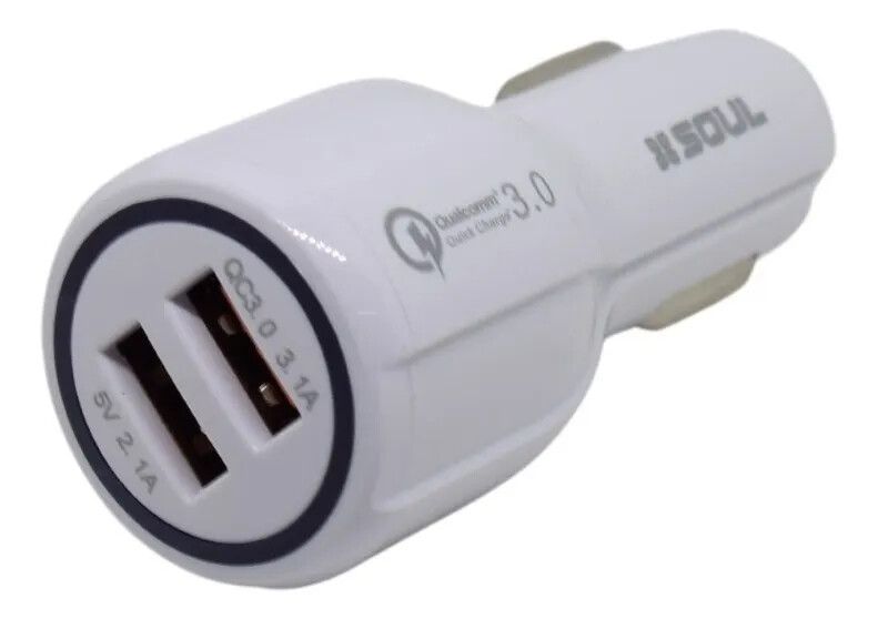 CARGADOR SOUL PARA AUTO 12V MICRO USB 2.0 A CARGADOR SOUL PARA AUTO 12V V8 2.0 A - Imagen 1