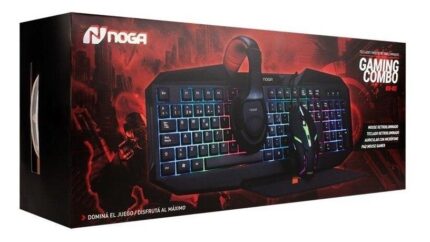COMBO GAMER NOGA 4 EN 1 NKB-503