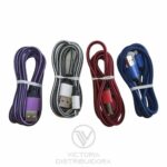 CABLE DE DATOS MIXOR USB A V8 VARIOS COLORES - Imagen 2