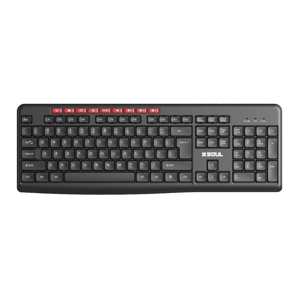 TECLADO INALAMBRICO SOUL OFICE OW100 TECLADO INALAMBRICO SOUL OFICE OW100 - Imagen 1