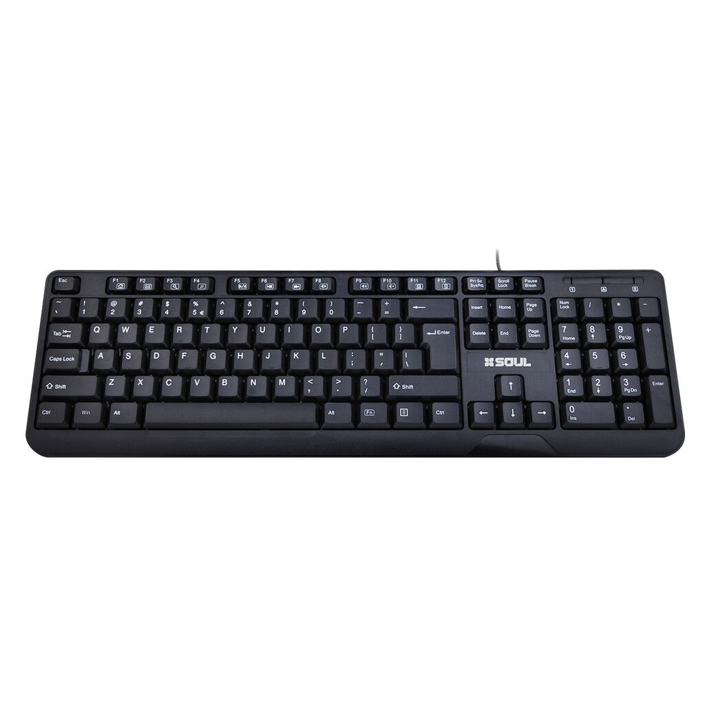 TECLADO USB SOUL OFFICE OK100 TECLADO USB SOUL OFFICE OK100 - Imagen 1