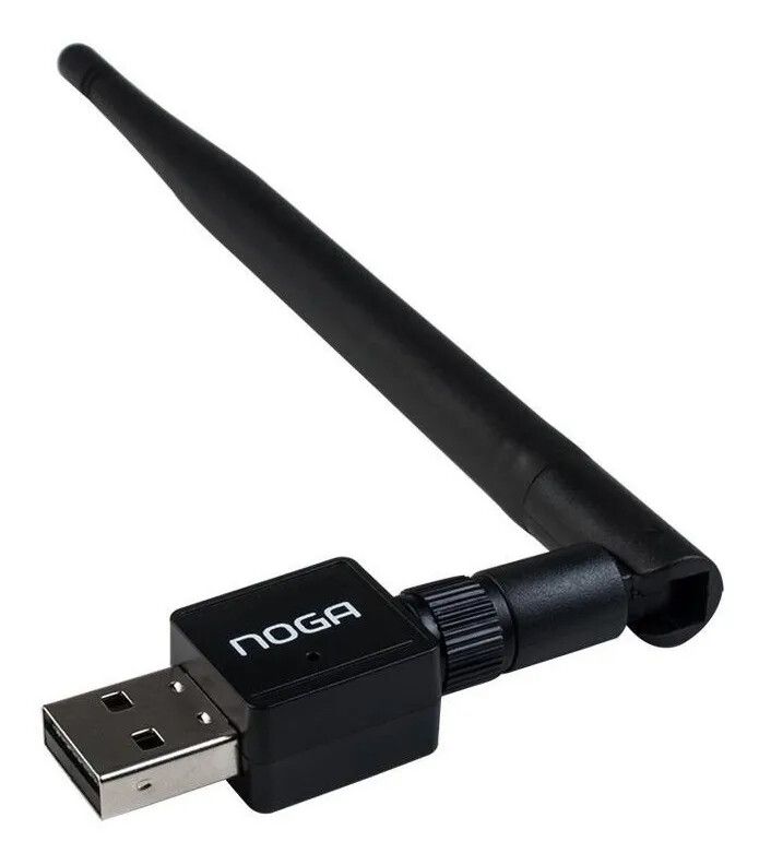 PLACA DE RED NOGA NG-UW02 USB 2,4 WIRELEES 150 MBPS CON ANTENA 5DB PLACA DE RED NOGA NG-UW02 USB 2,4 WIRELEES 150 MBPS CON ANTENA 5DB - Imagen 1