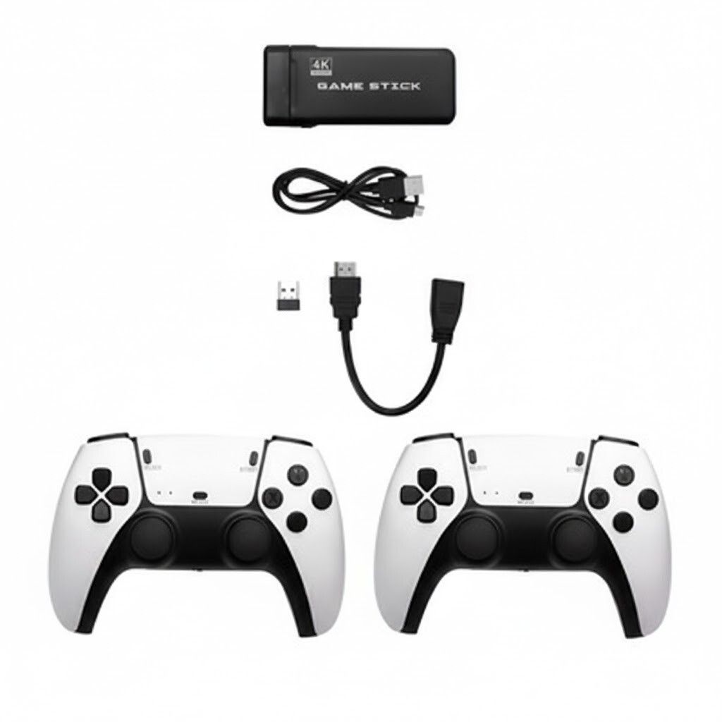 CONSOLA 2.4 WIRELESS CONTROLLER GAEPAD 3D 4K GAME STICK CONSOLA 2.4 WIRELESS CONTROLLER GAEPAD 3D 4K GAME STICK - Imagen 1