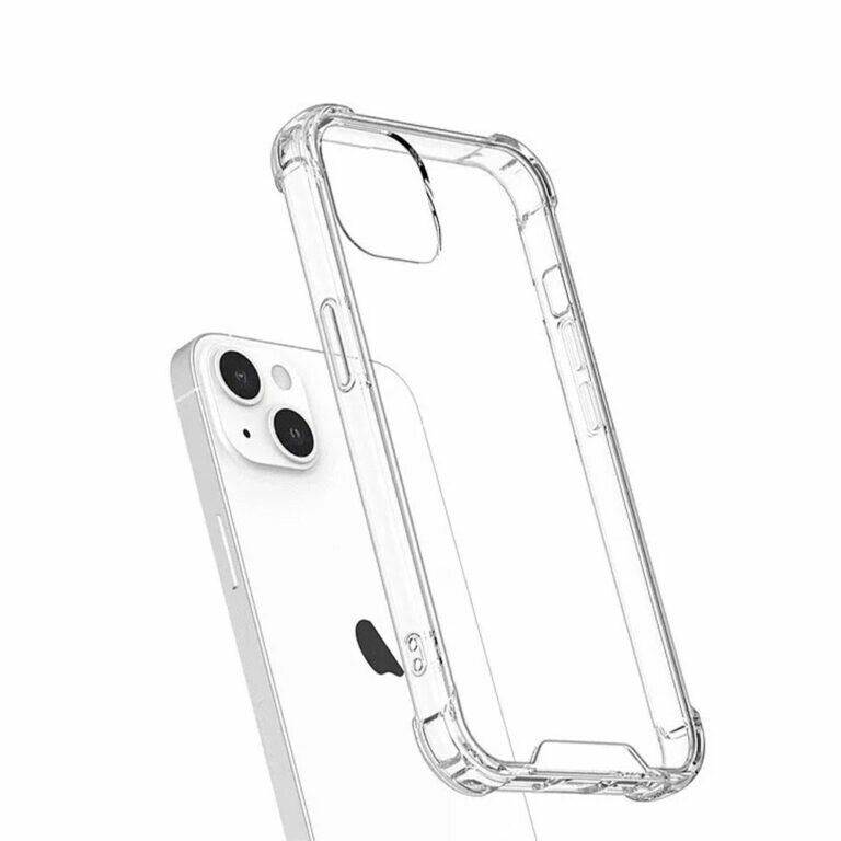 FUNDA TRANSPARENTE ANTIGOLPE REFORZADA IPHONE FUNDA TRANSPARENTE ANTIGOLPE REFORZADA IPHONE - Imagen 1