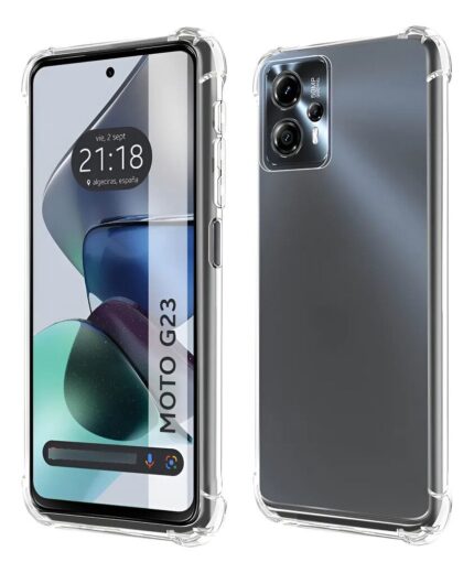 FUNDA TRANSPARENTE ANTIGOLPE REFORZADA MOTOROLA